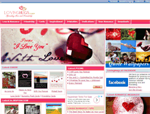 Tablet Screenshot of lovinghugs.com